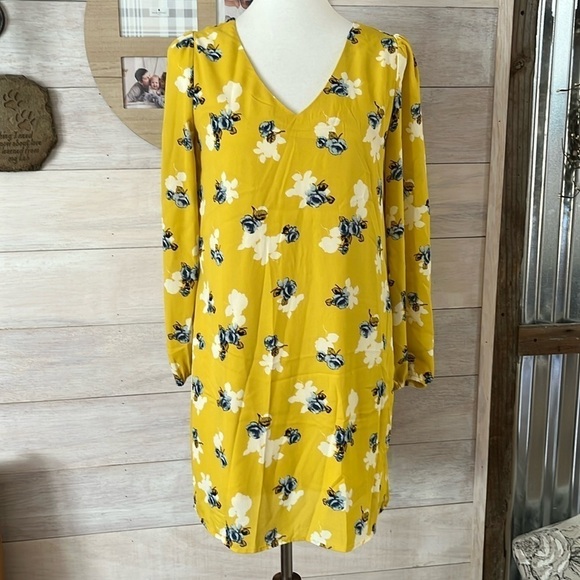 krazy kat Dresses & Skirts - Krazy Kat Yellow Flower Dress S